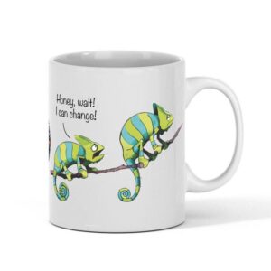 "Honey, Wait. I can Change" - Veiled Version Mug
